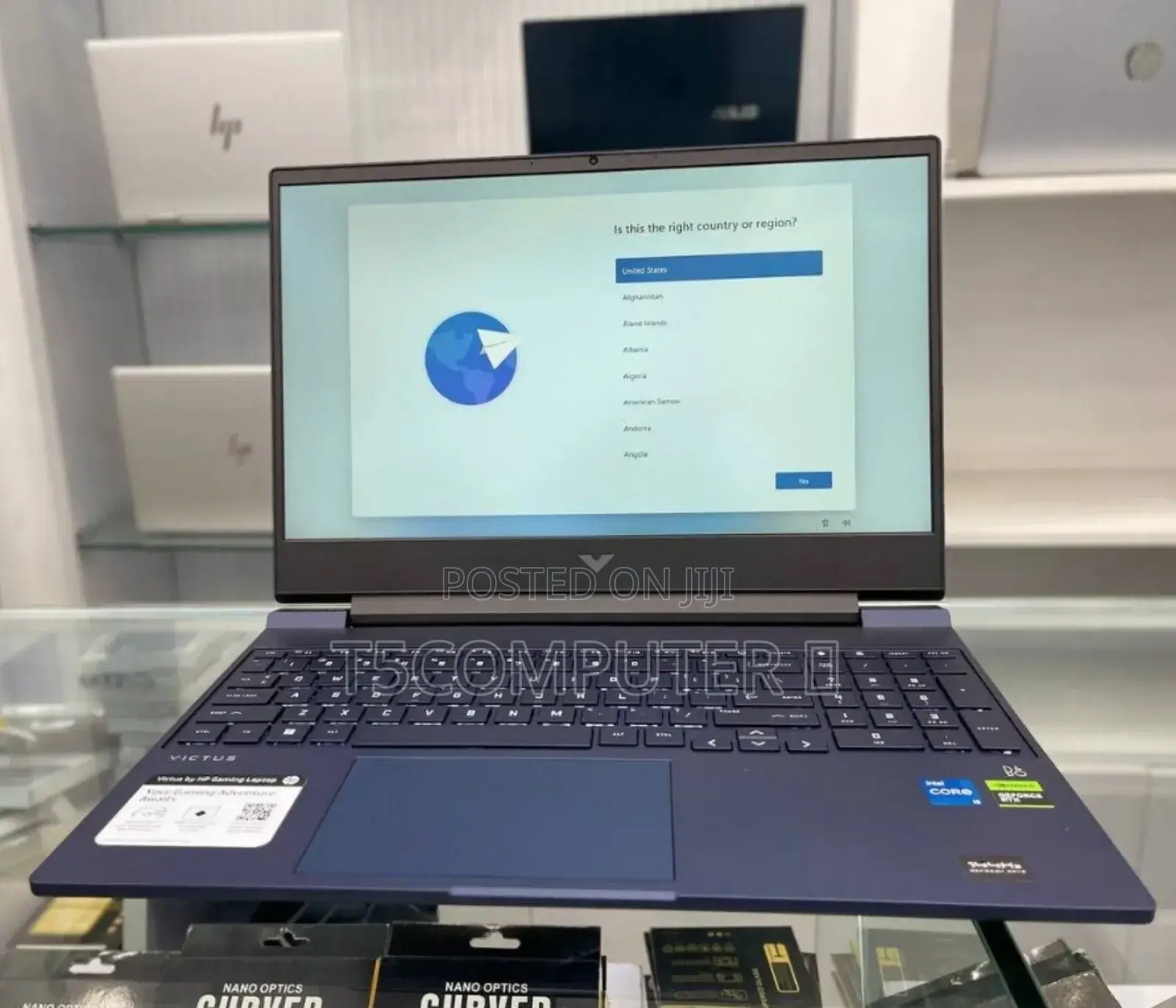 New Laptop HP 8GB Intel Core I7 SSD 512GB