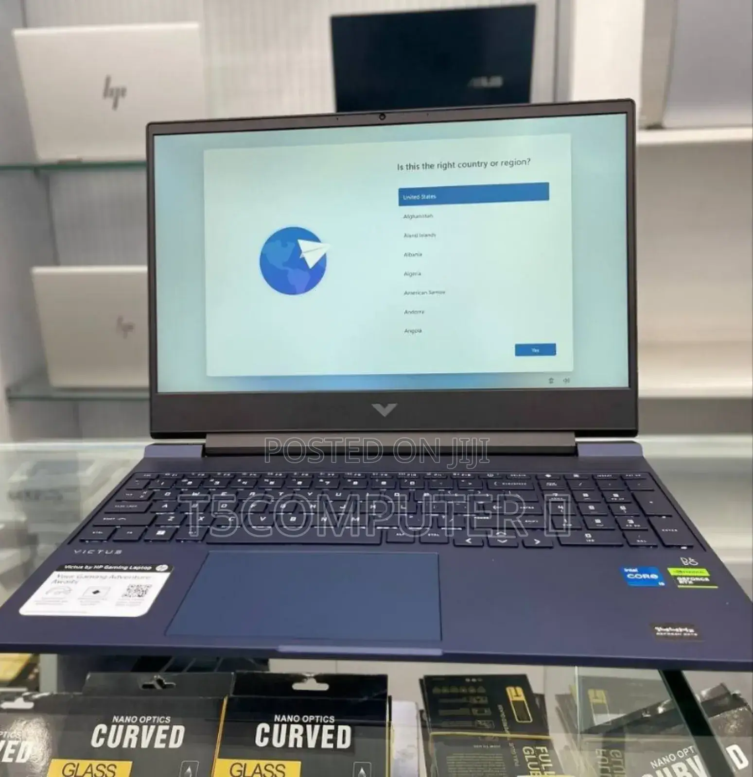 New Laptop HP 8GB Intel Core I7 SSD 512GB