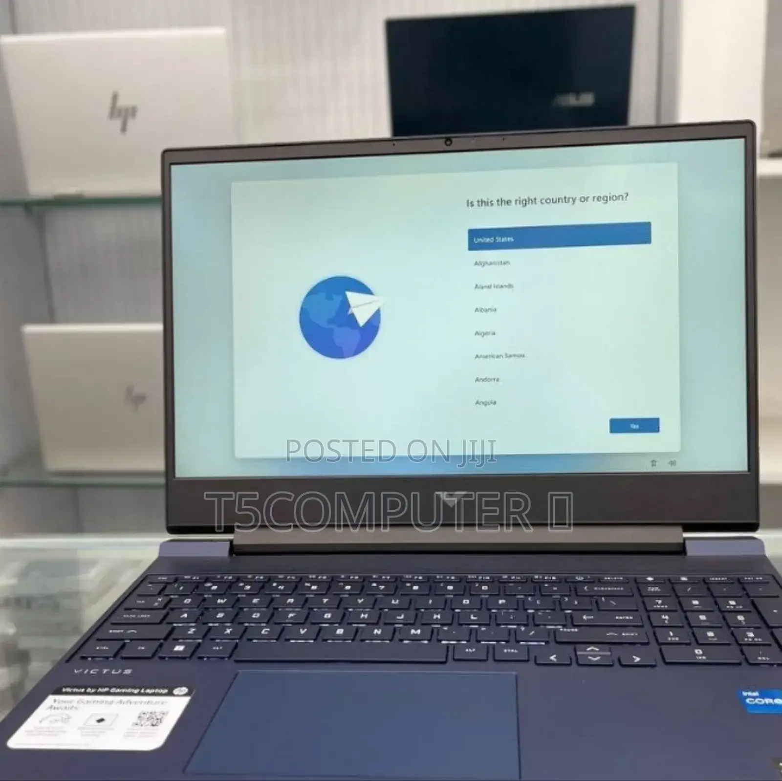 New Laptop HP 8GB Intel Core I7 SSD 512GB