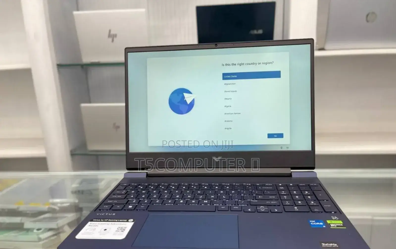 New Laptop HP 8GB Intel Core I7 SSD 512GB