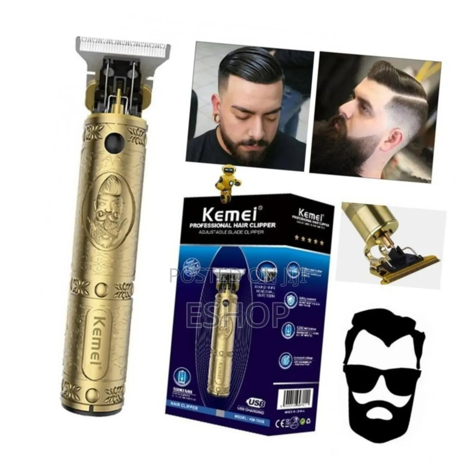 **Home Professional Use – Kemei Hair Clipper**