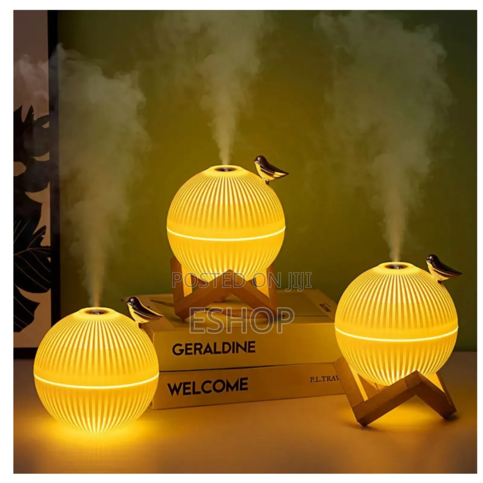 **Ultra-Quiet Humidifier – Sleep Better With Gentle Mist**