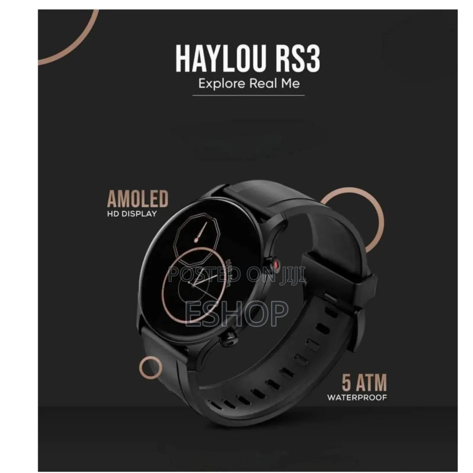 **Haylou Rs3 – Customize Your Watch Face Style**