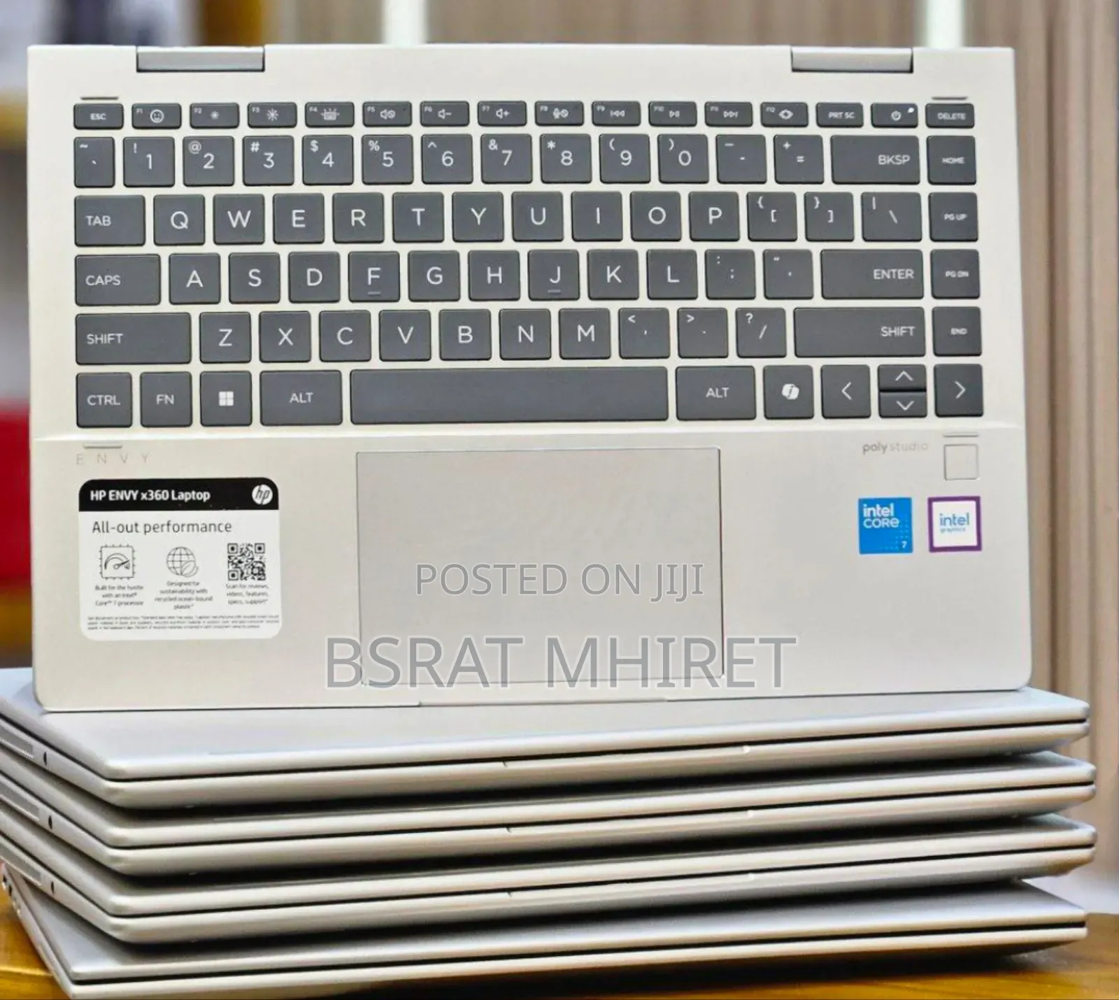 New Laptop HP Envy X360 16GB Intel Core I7 SSD 1T