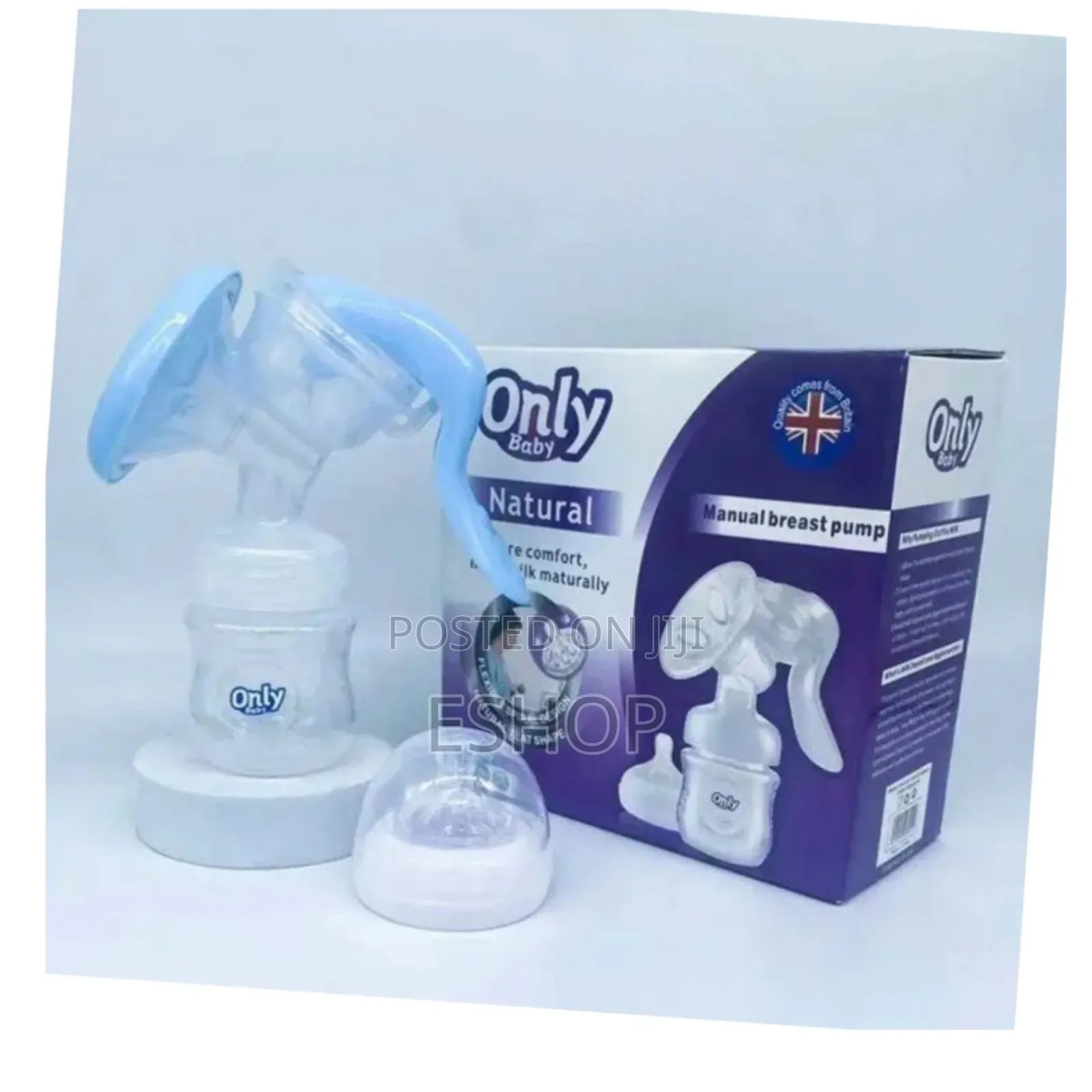 **Bpa-Free Manual Breast Pump – Safe for Baby**