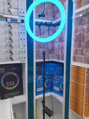 RGB and Rl Ring Lights With Every Inch for Youtubers