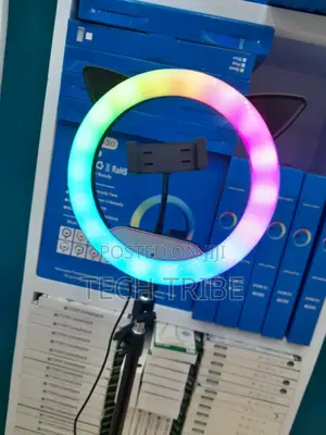 RGB and Rl Ring Lights With Every Inch for Youtubers