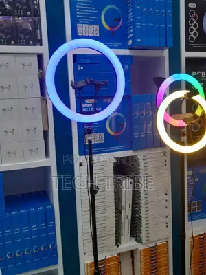 RGB and Rl Ring Lights With Every Inch for Youtubers