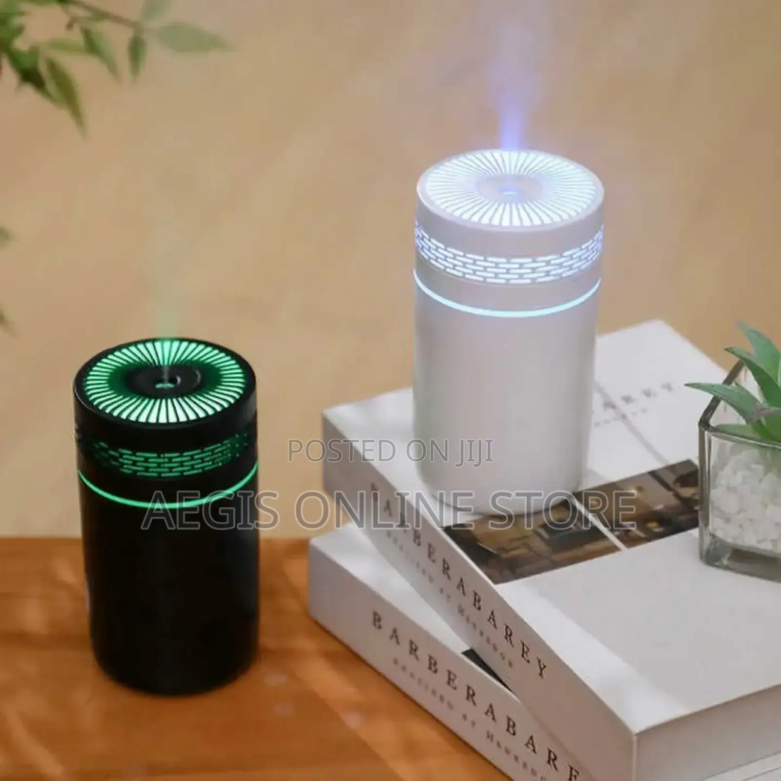 Air Humidifier With Colorful Led Light