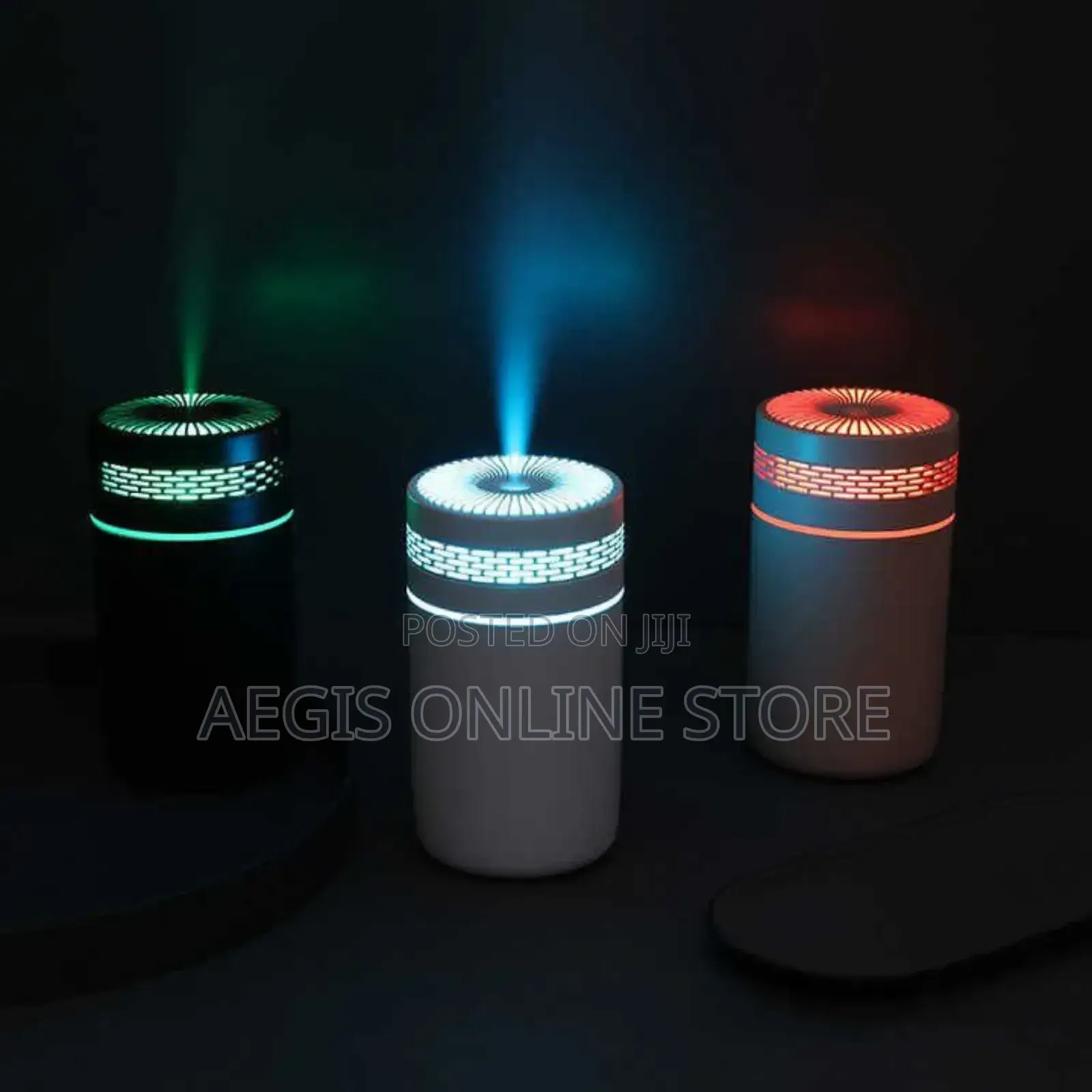 Air Humidifier With Colorful Led Light