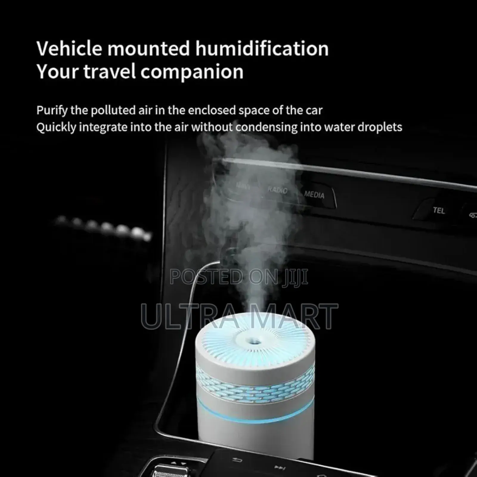 Air Humidifier With Colorful Led Light