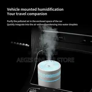 Air Humidifier With Colorful Led Light