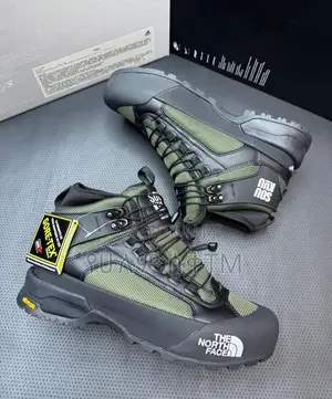 Original the North Face ‘Soukuu’ ‘Black/Olive’ Boots Shoes