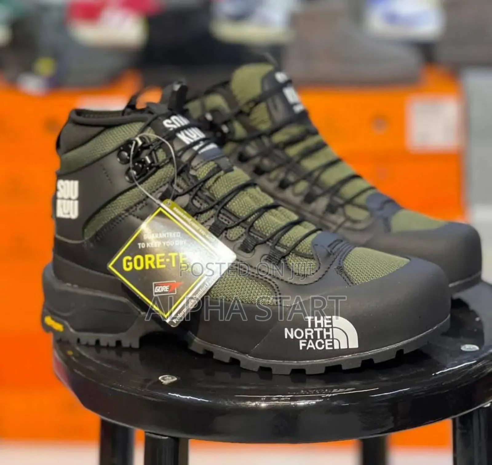 The North Face Soukuu” Gore-Tex ‘Olive/Black’ Men’S Shoes