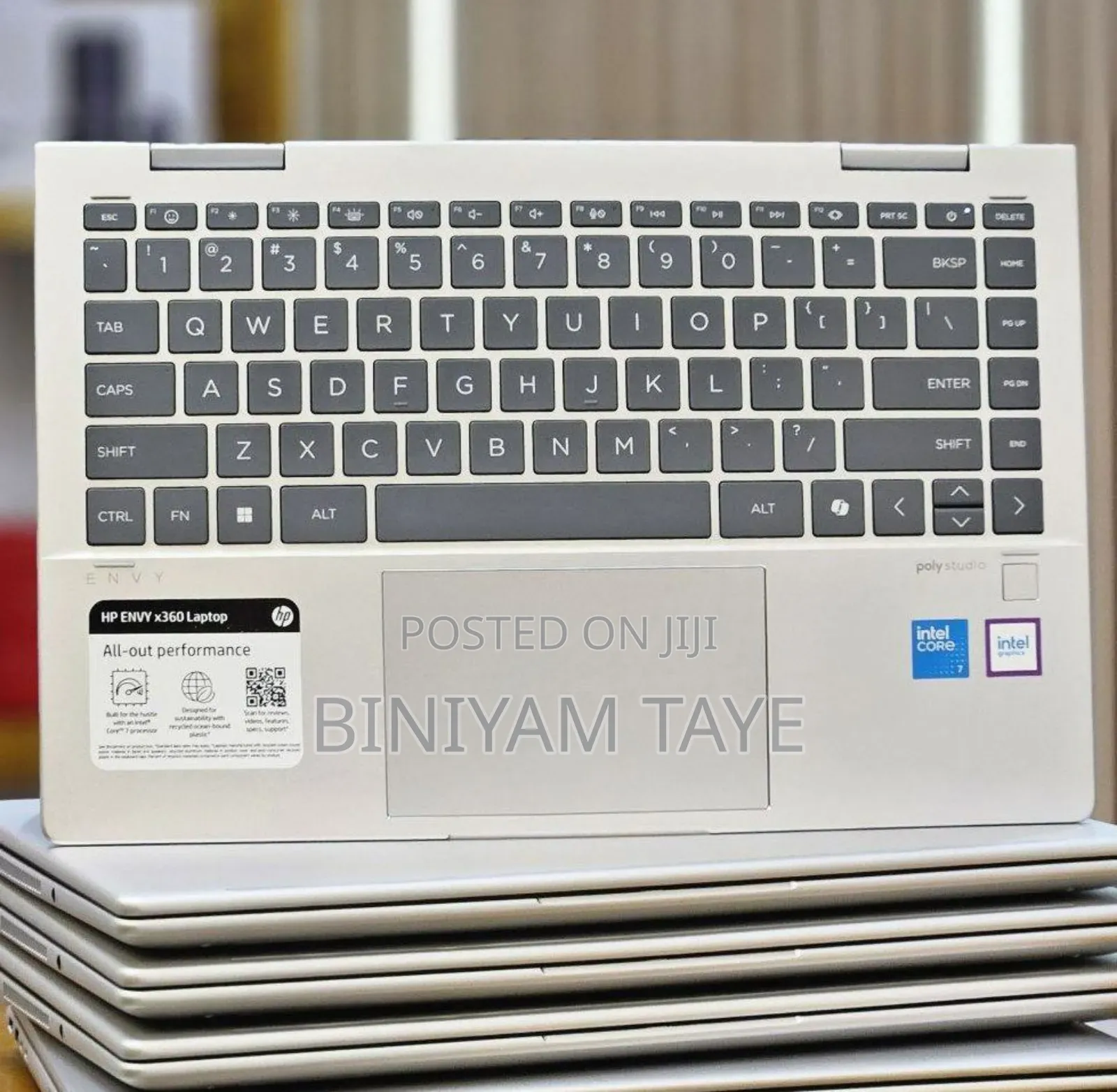 New Laptop HP Envy X360 16GB Intel Core I7 SSD 1T