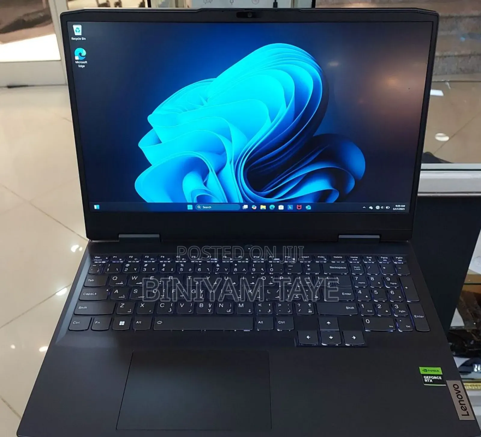 New Laptop Lenovo LOQ 15ARP9 16GB AMD Ryzen 5 SSD 512GB