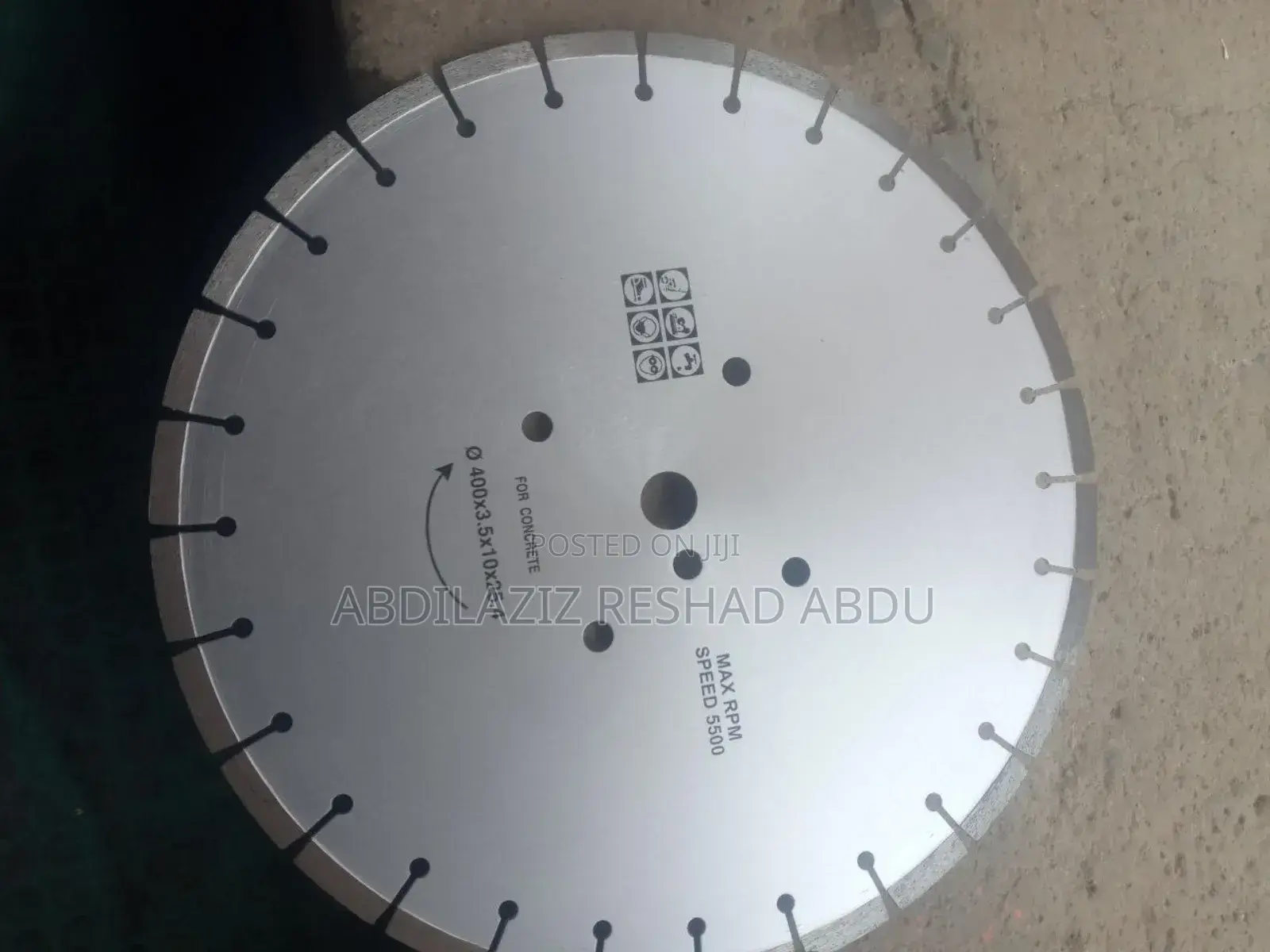 Concrete Cutter Disc