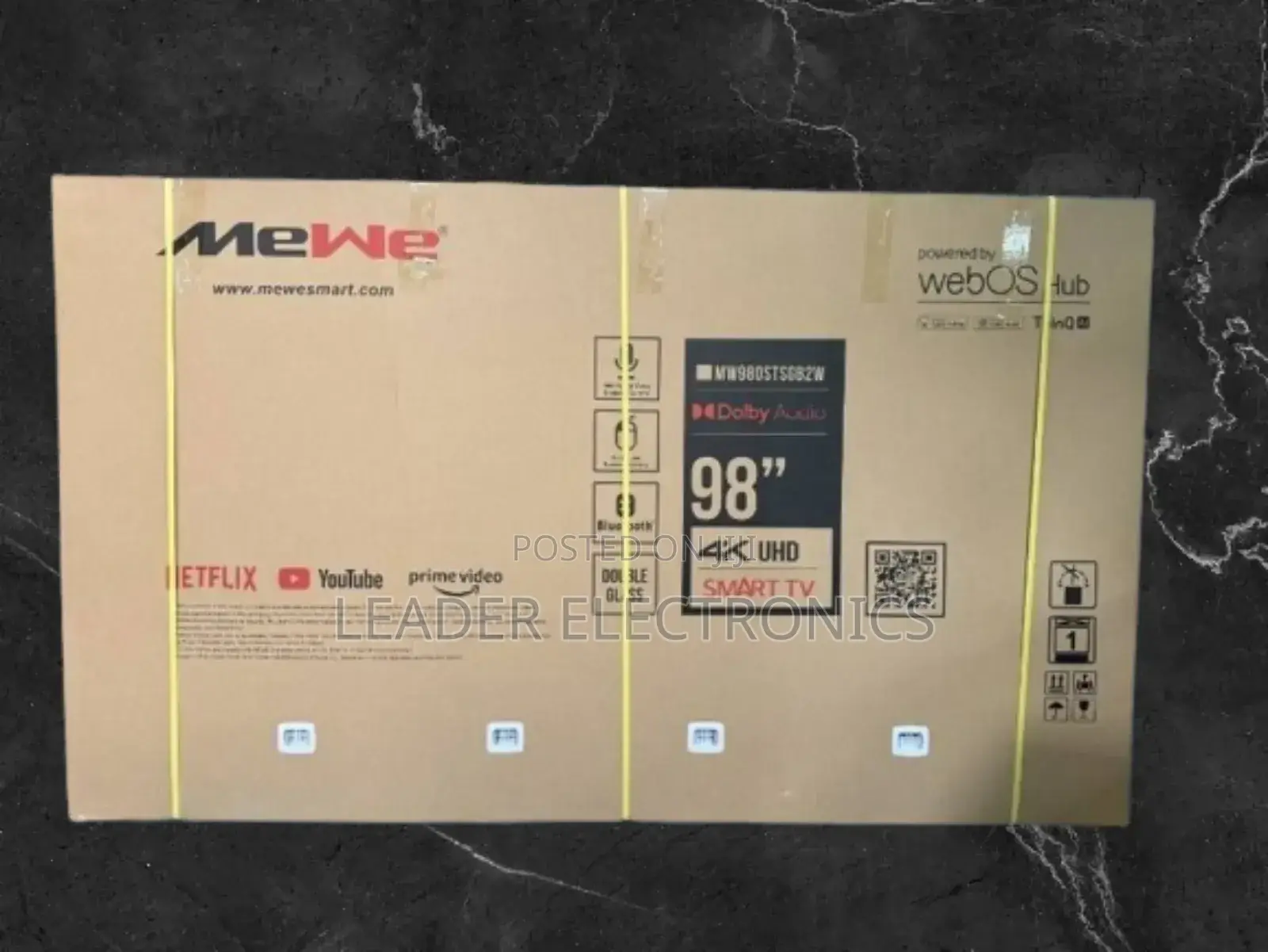 Mewe Tv 98" Smart 4 K Ultra Hd Webos Hub