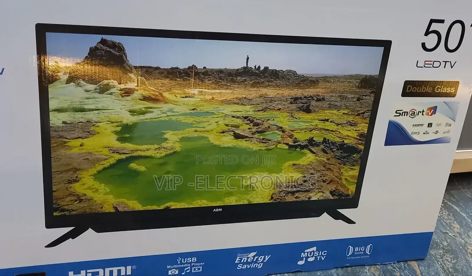 Abm Tv 50 Inch Smart Uhd Tv