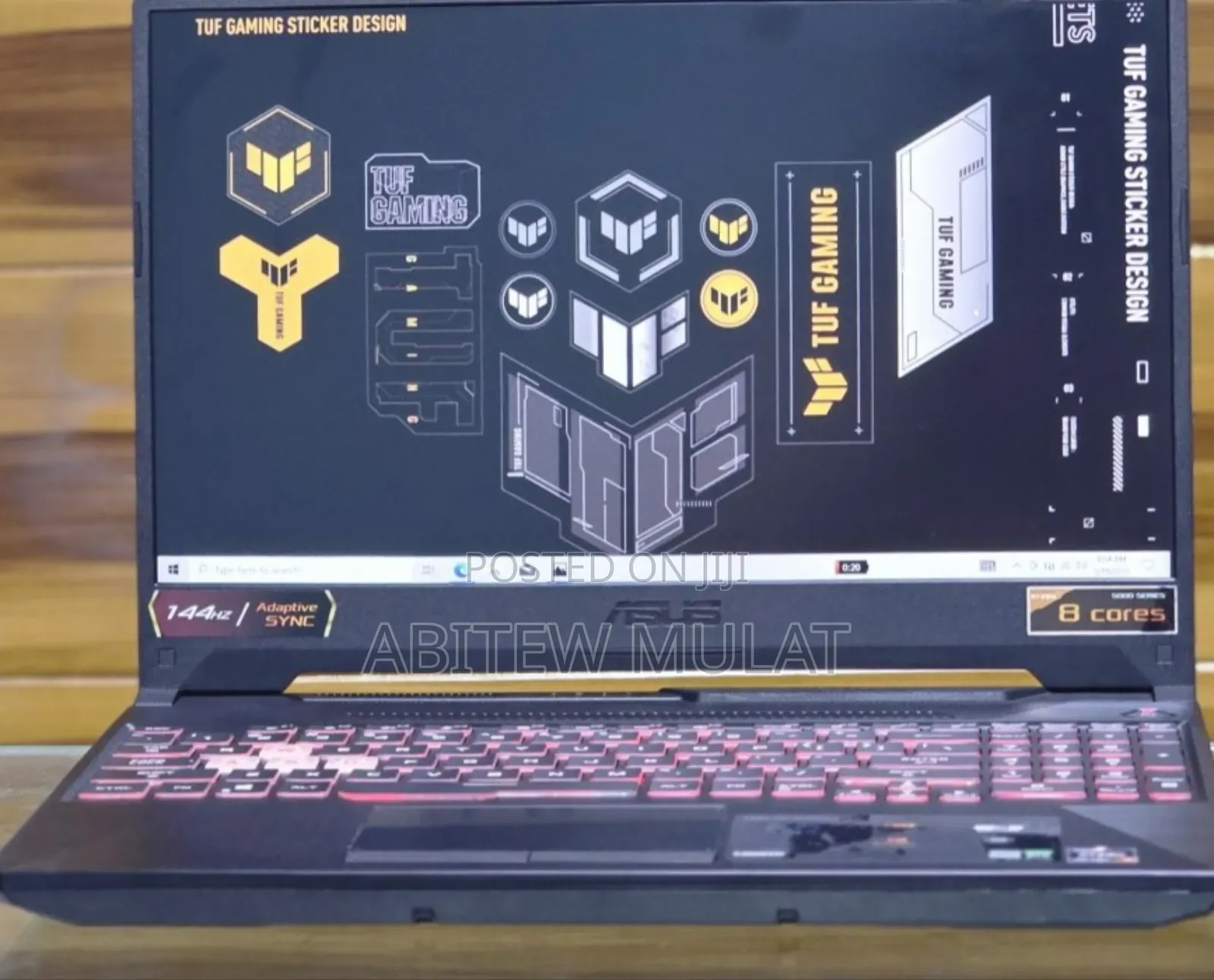 New Laptop Asus TUF Gaming A15 16GB AMD Ryzen 7 SSD 512GB