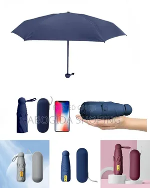 Photo - Mini Uv Pocket Umbrella 8 Ribs Lightweight Stylish Design