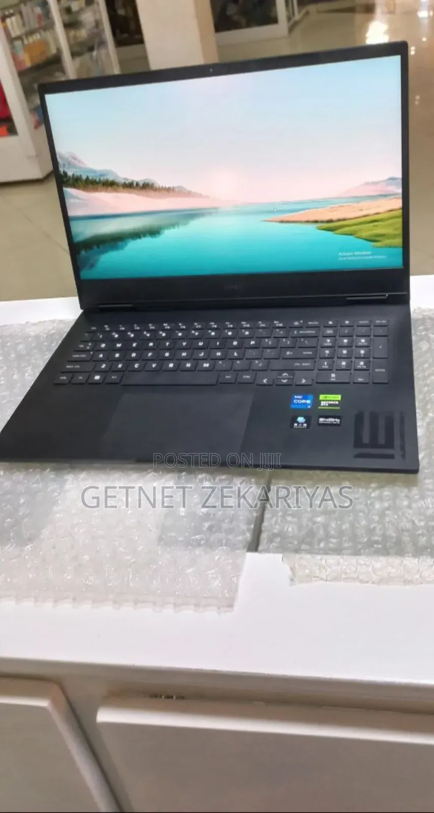 New Laptop HP Omen 16 16GB Intel Core I7 SSD 512GB