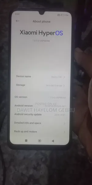 New Xiaomi Redmi 13C 256 GB Blue