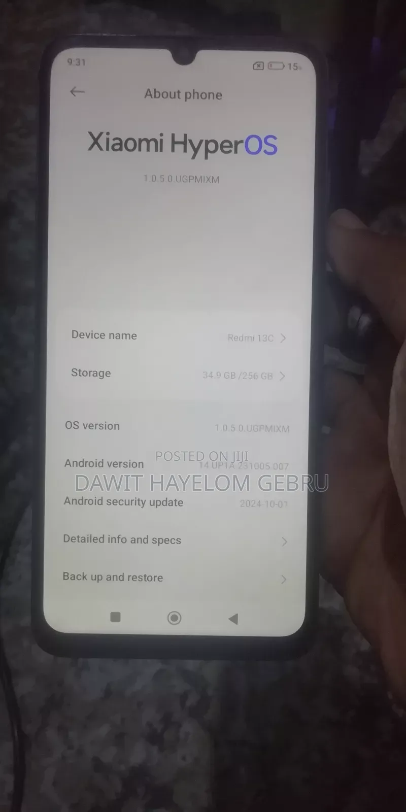 New Xiaomi Redmi 13C 256 GB Blue