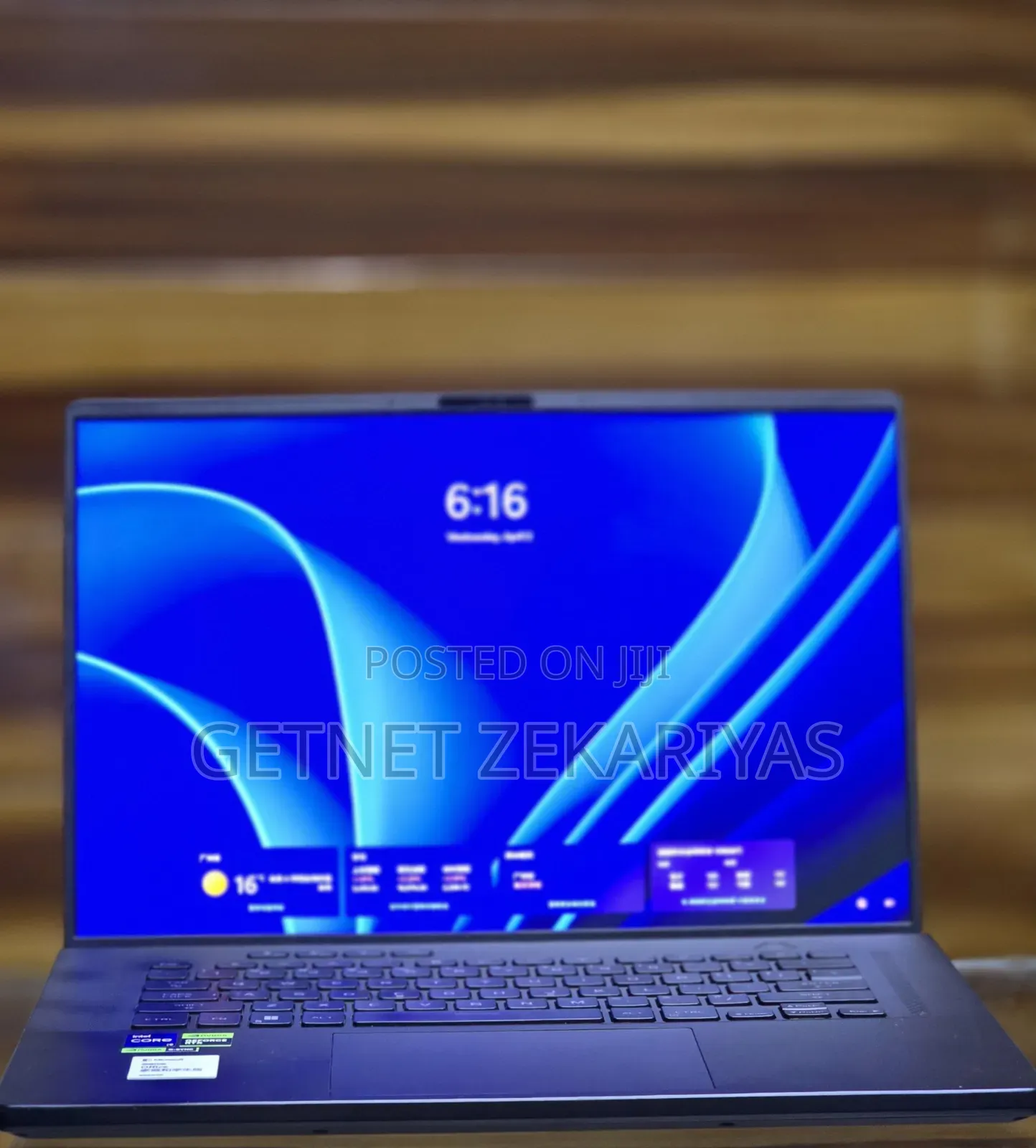 New Laptop Asus ROG Zephyrus M16 GU603HR 16GB Intel Core I9 SSD 1T