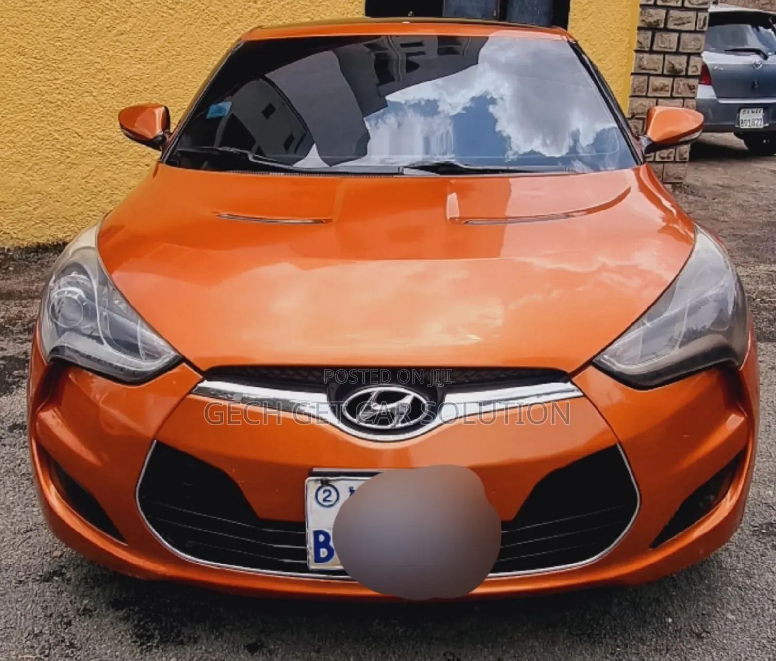 Hyundai Veloster 2013 Orange