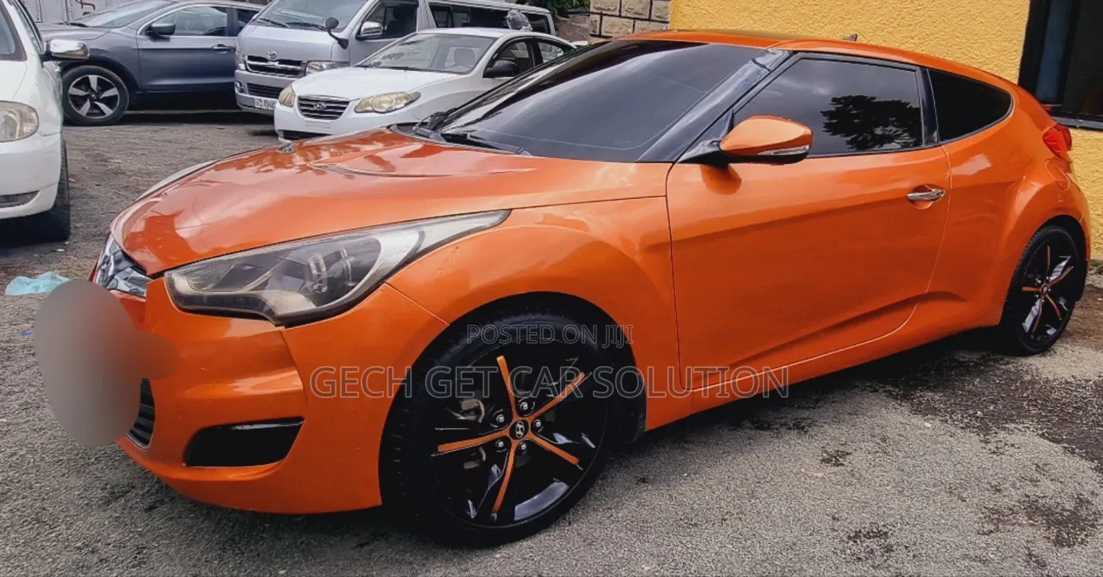Hyundai Veloster 2013 Orange