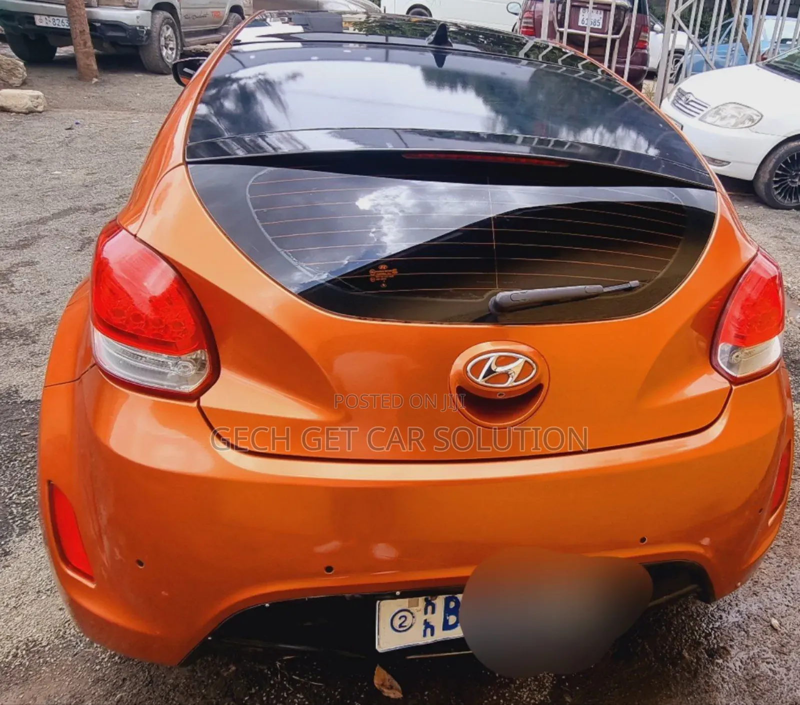 Hyundai Veloster 2013 Orange