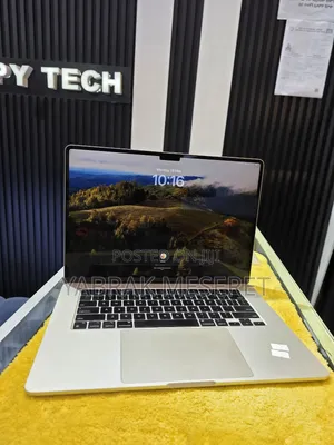 New Laptop Apple MacBook Air 2024 M3 15-Inch 16GB Apple M3 SSD 512GB