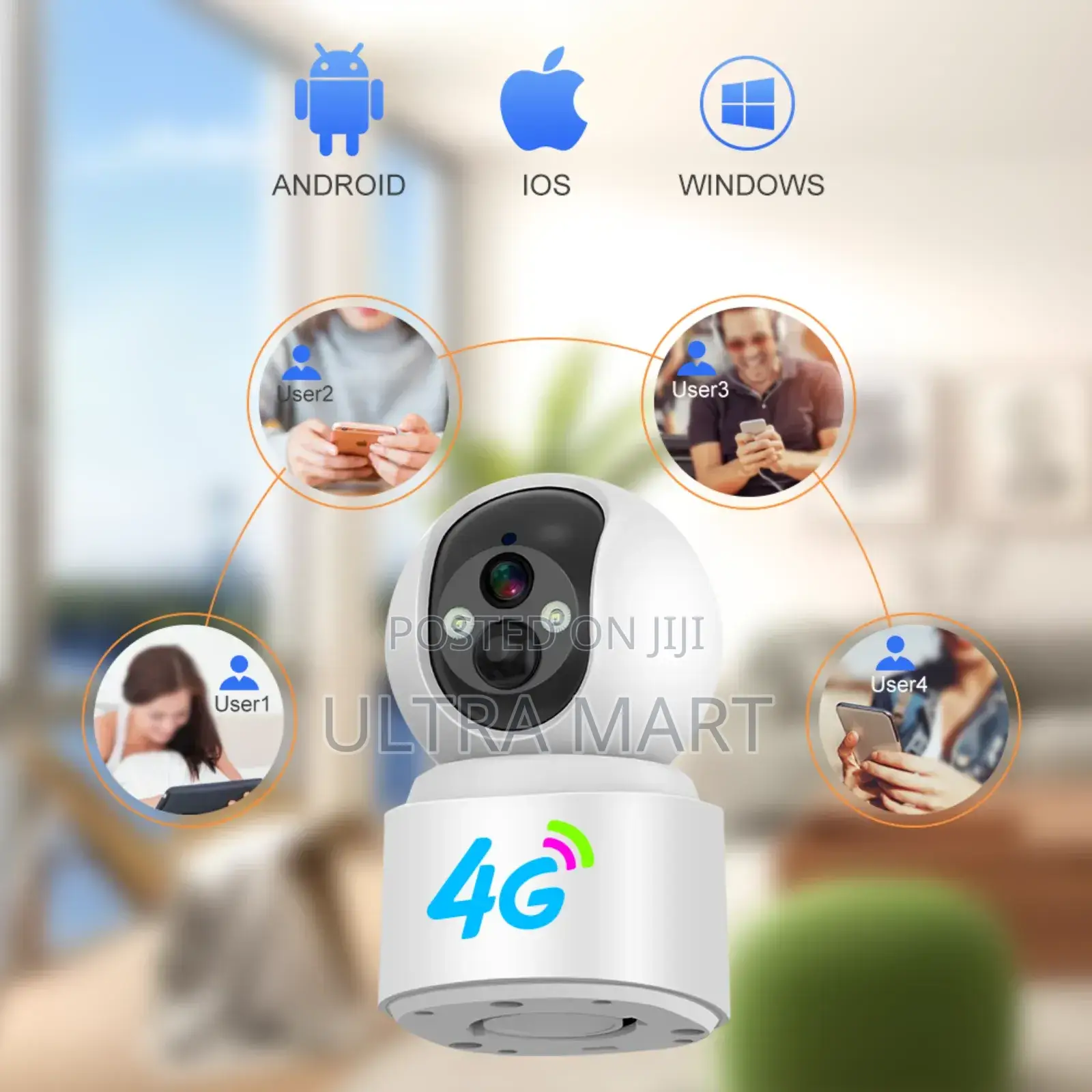 V380 Indoor Sim Support Camera