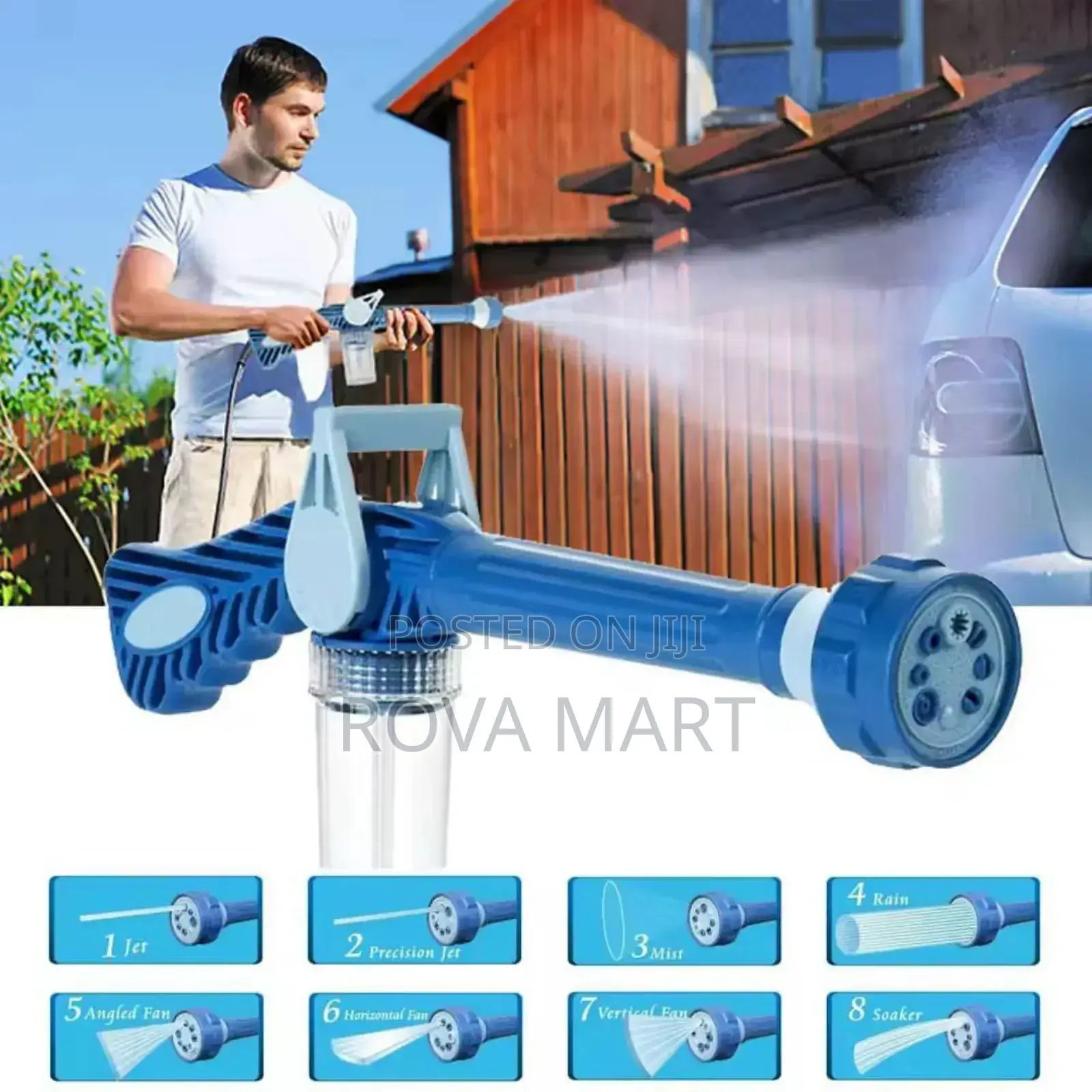 8 In1 Ez Jet Water Cannon