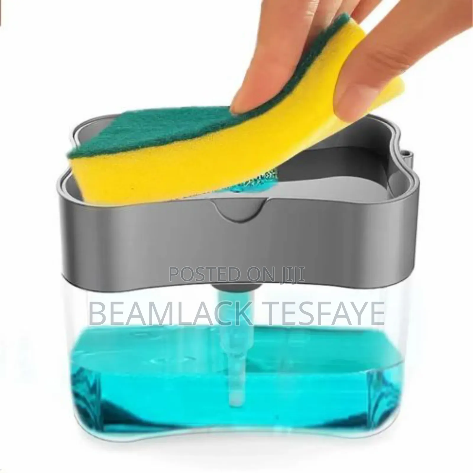 Soap Pump Dispenser With Sponge