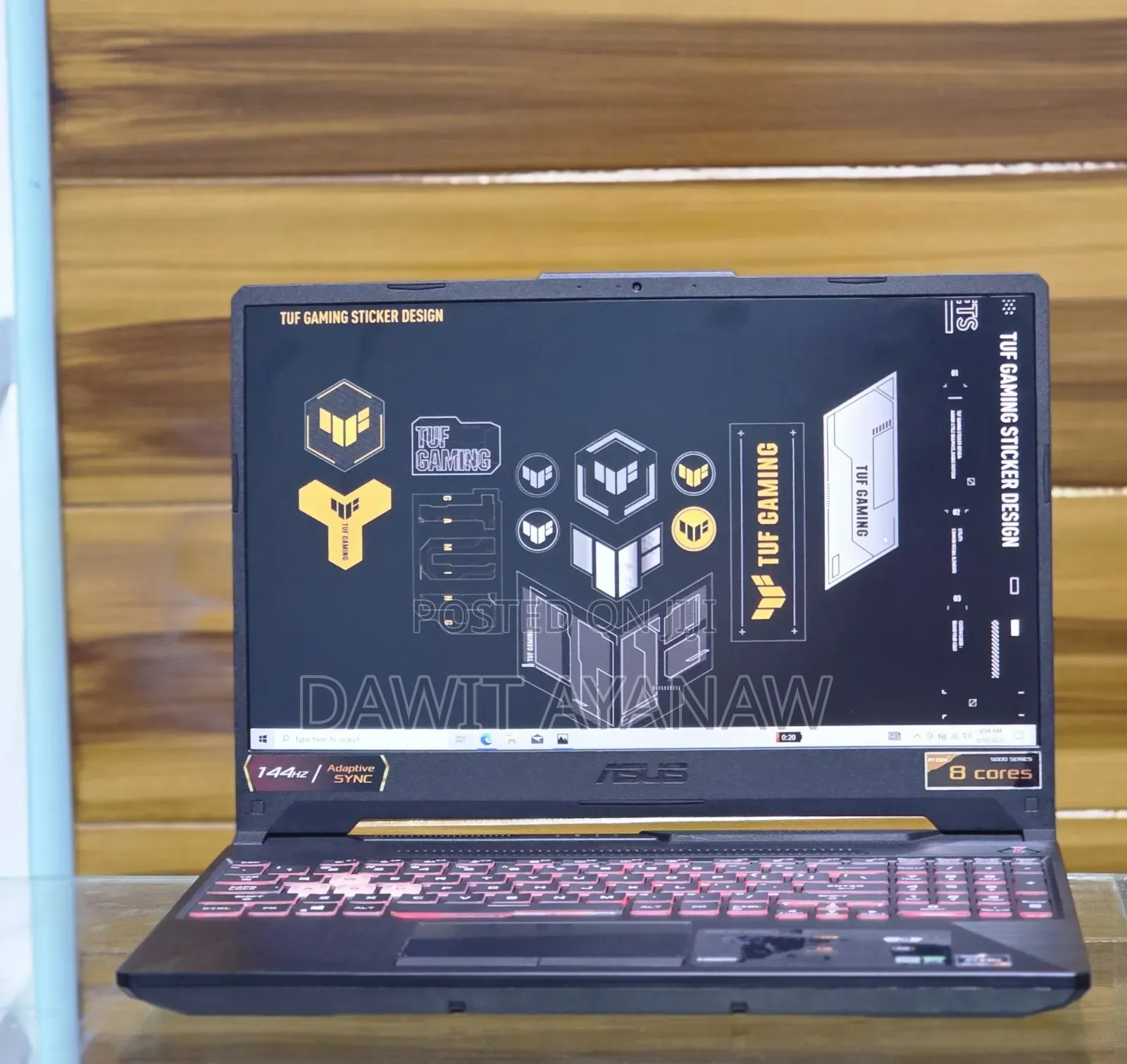 New Laptop Asus TUF Gaming A15 16GB AMD Ryzen 7 SSD 1T