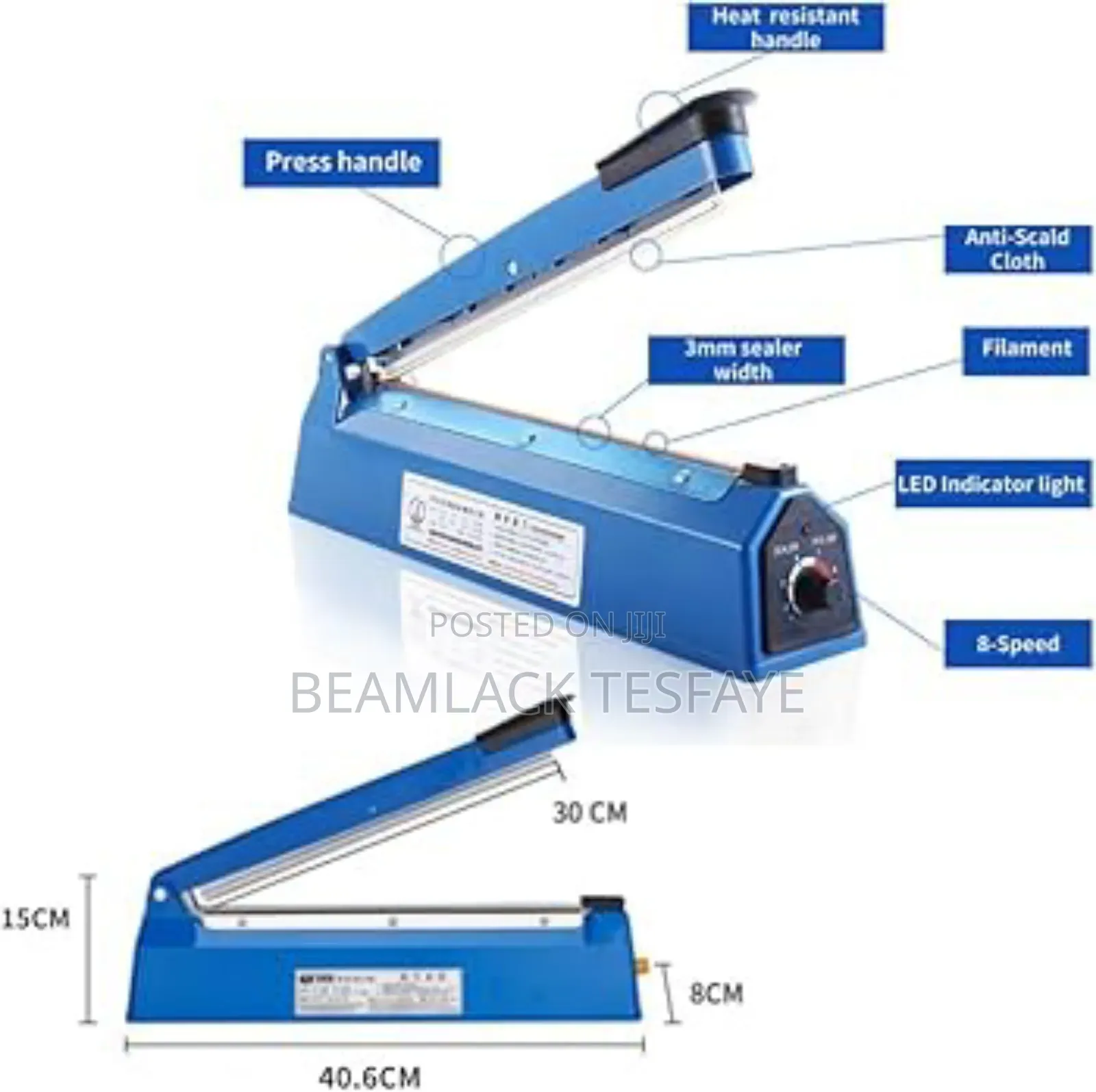 (20_40_40 Cm) Impulse Sealer