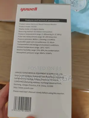 Bp Monitoring፷ßbpm1method Detection of Arm Type Display Mode