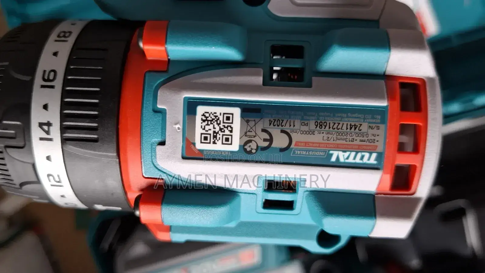 Brushless Cordless Impact Drill 66nm (Tidli20668e)