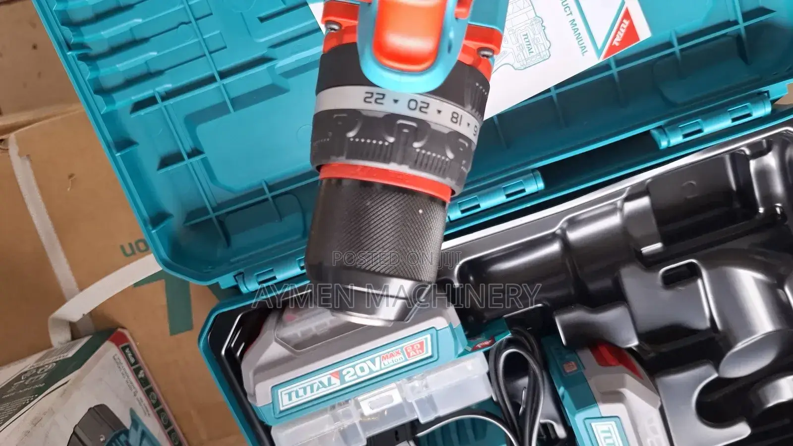 Brushless Cordless Impact Drill 66nm (Tidli20668e)