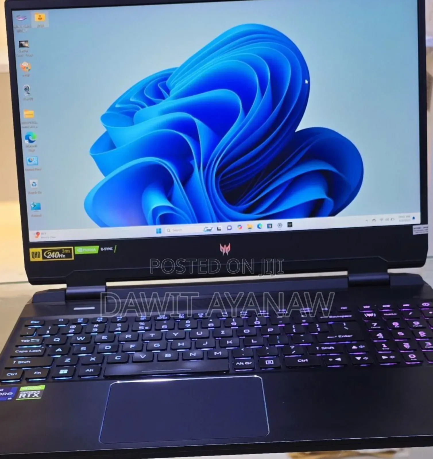 New Laptop Acer Predator Helios 300 16GB Intel Core I9 SSD 1T