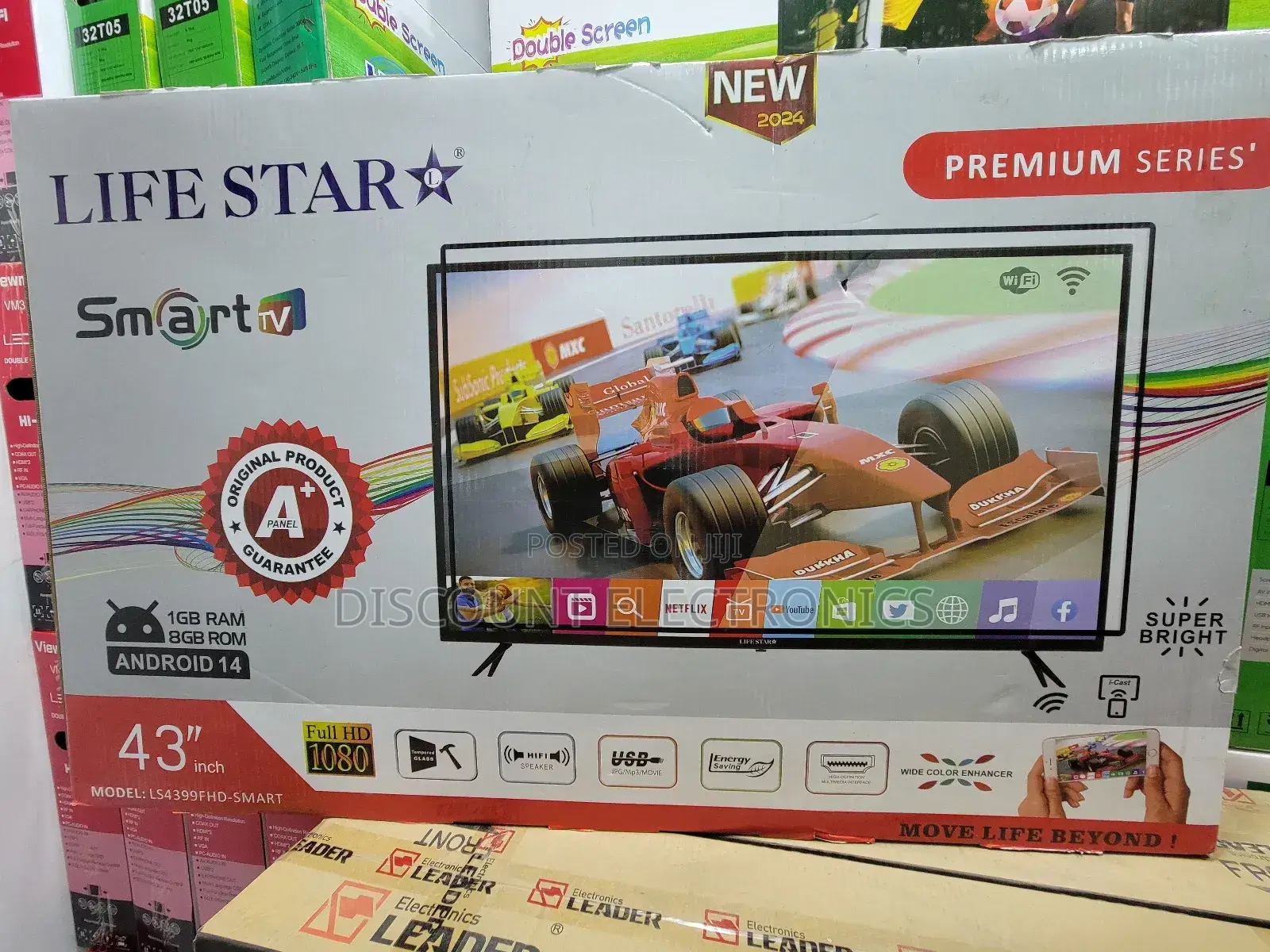 Lifestar 43 New, ላይፍ ስታር 43 ኢንች ቲቪ
