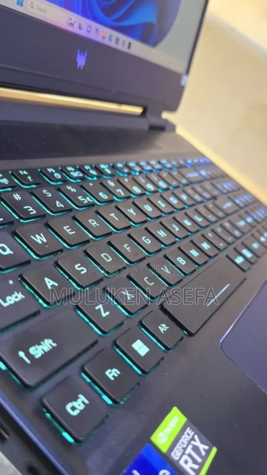 New Laptop Acer Predator 15 16GB Intel Core I9 SSD 1T