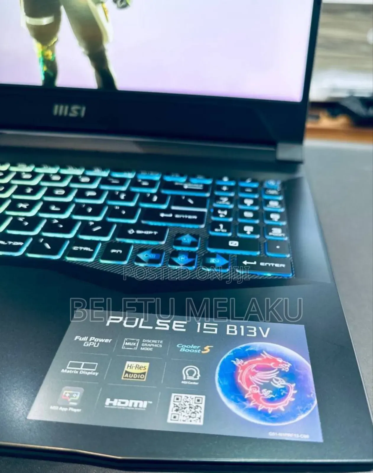 New Laptop MSI 16GB Intel Core I7 SSD 1T