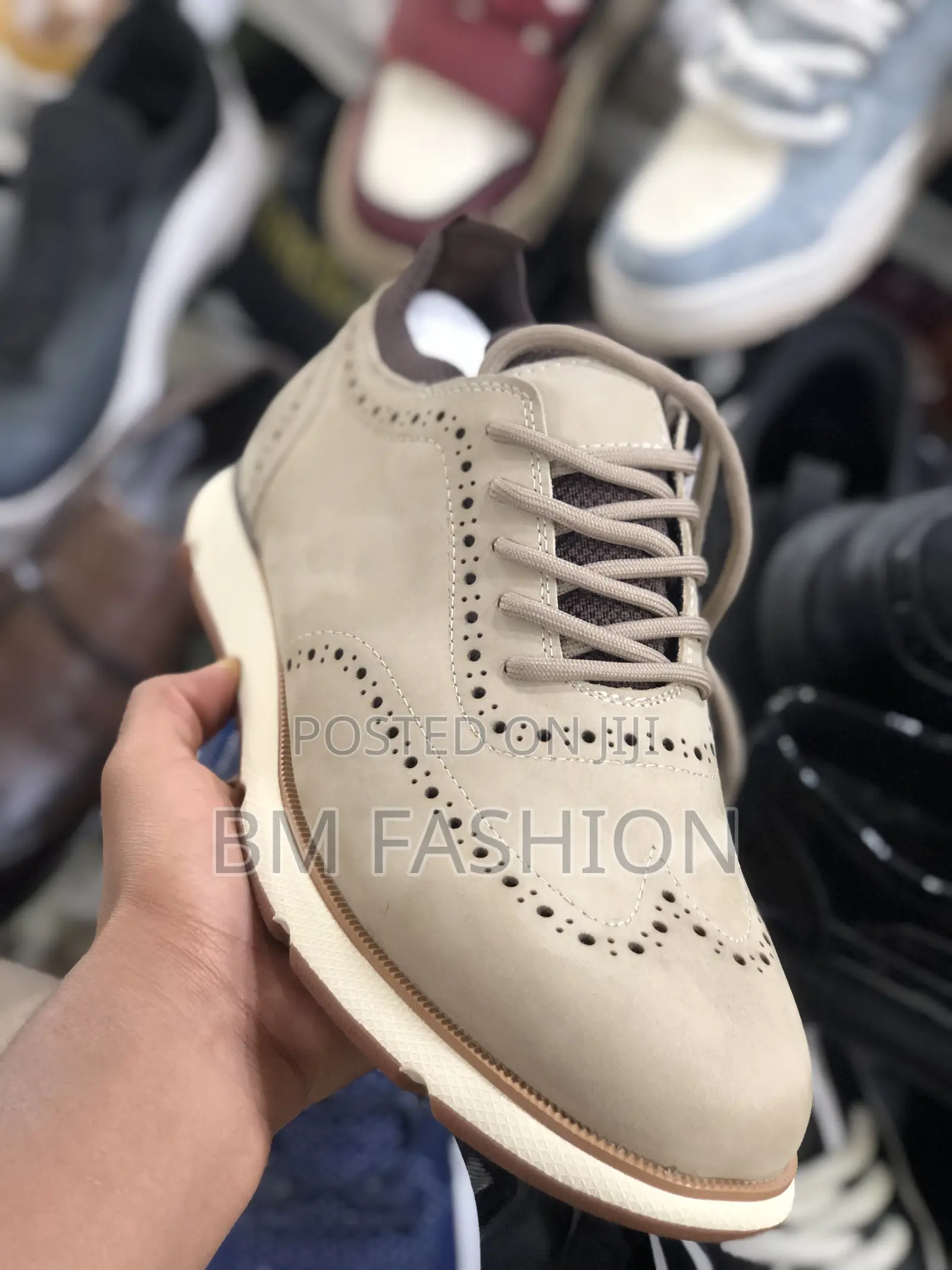 Rushine Men’S Casual Classic Ivory