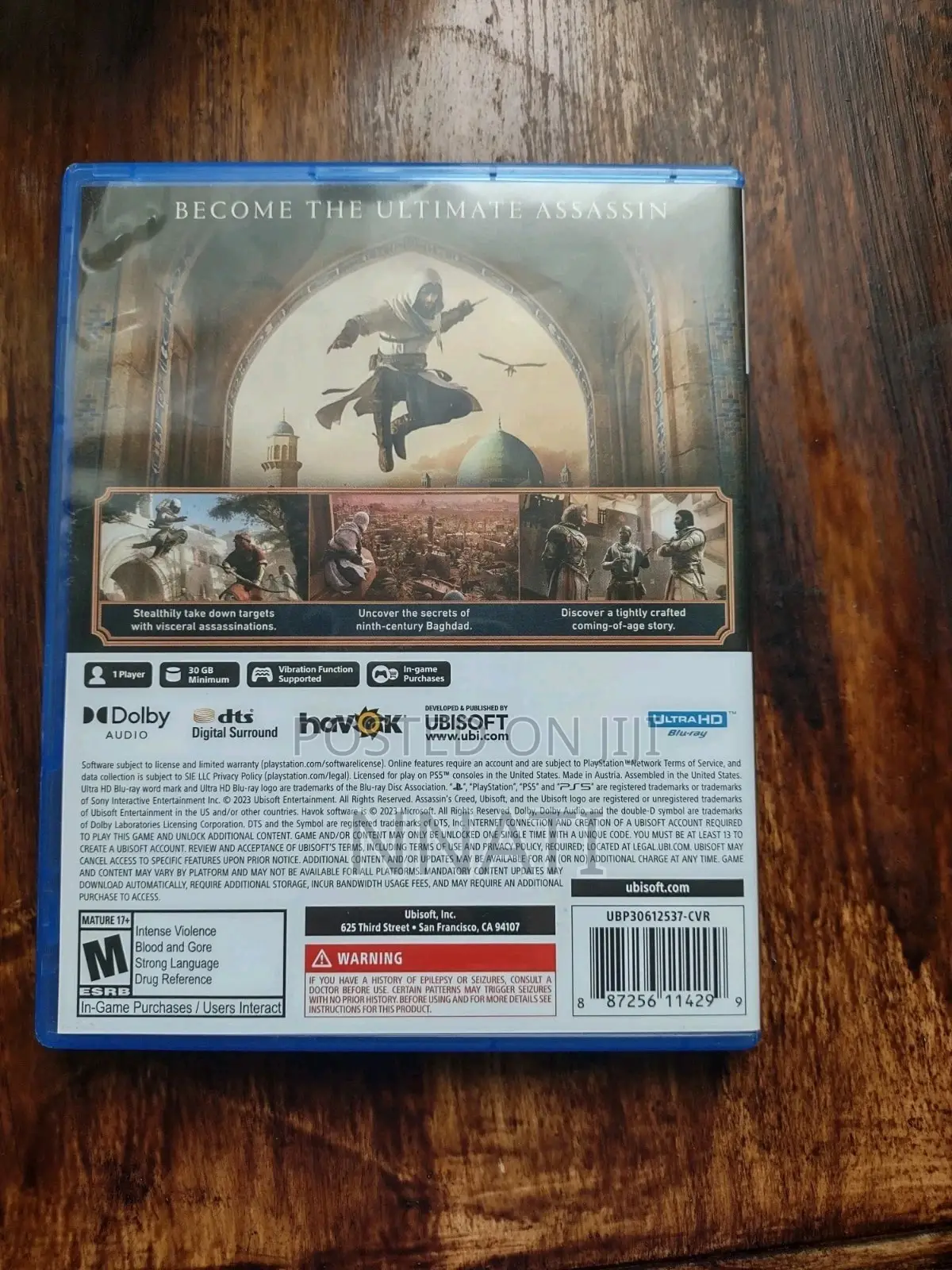 Assassin's Creed Mirage Ps5