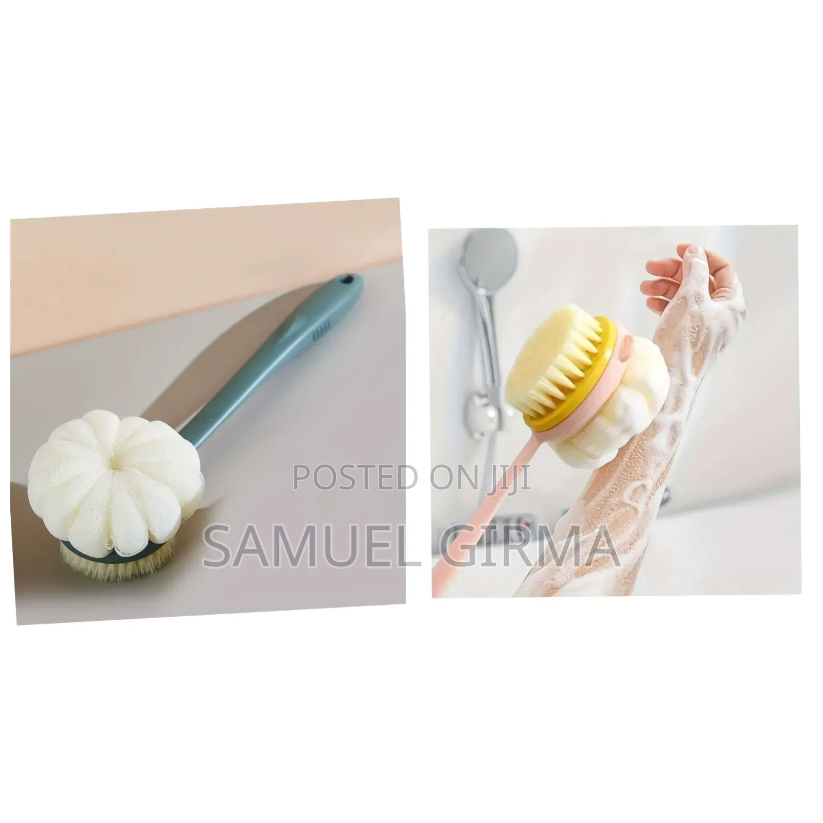 Double Side Bath Brush
ለአያያዝ ምቹ