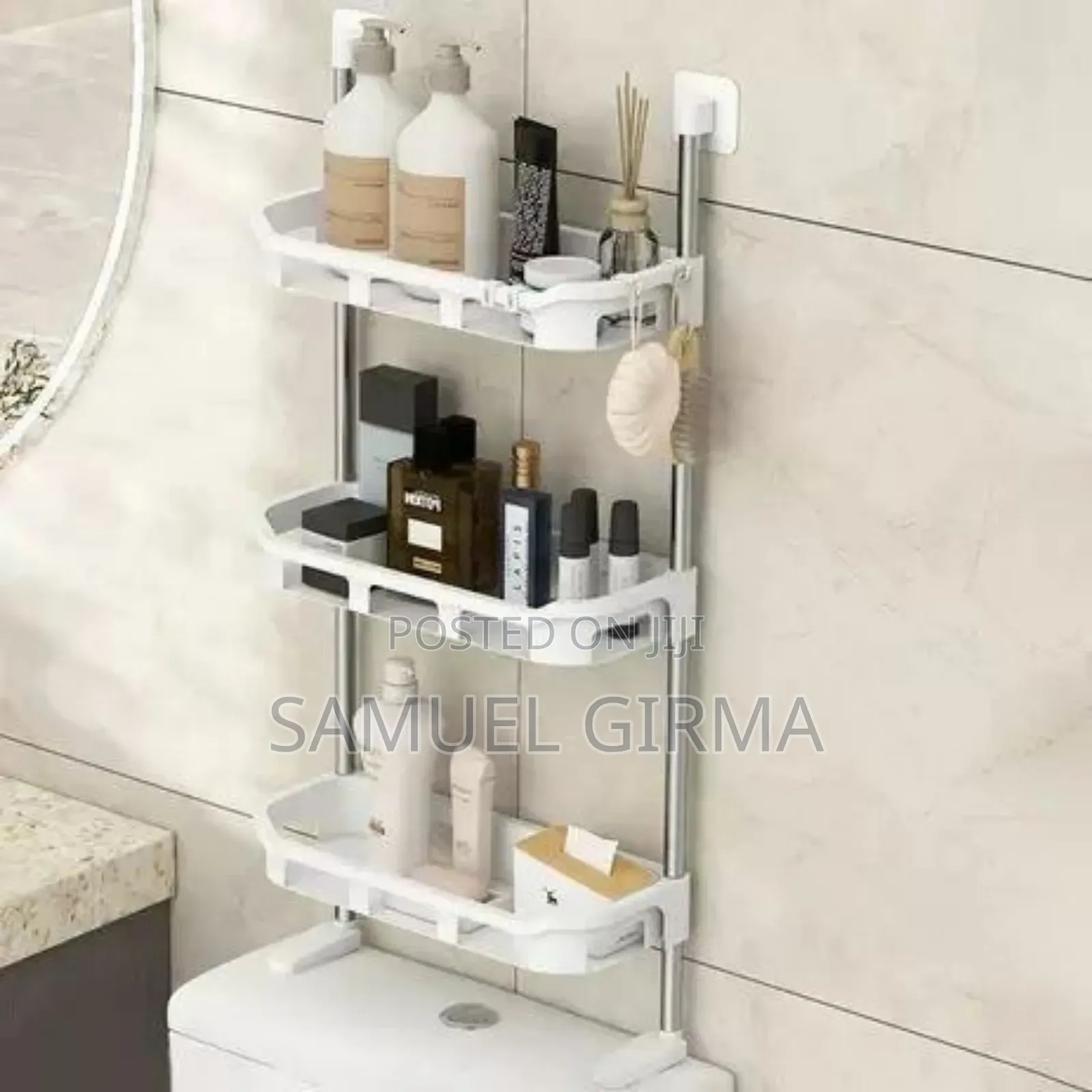  የቦታ ጥበት ካለብዎ ይሄ ያስፈልግዎታልOver Toilet Storage Rack
