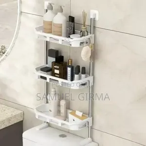  የቦታ ጥበት ካለብዎ ይሄ ያስፈልግዎታልOver Toilet Storage Rack